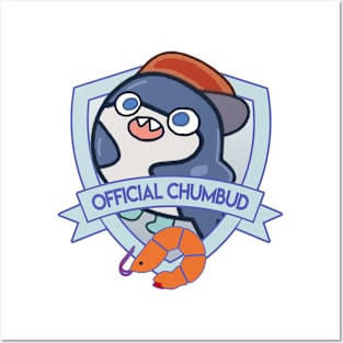 Chumbud Badge Hololive Gura Fanbase Posters and Art